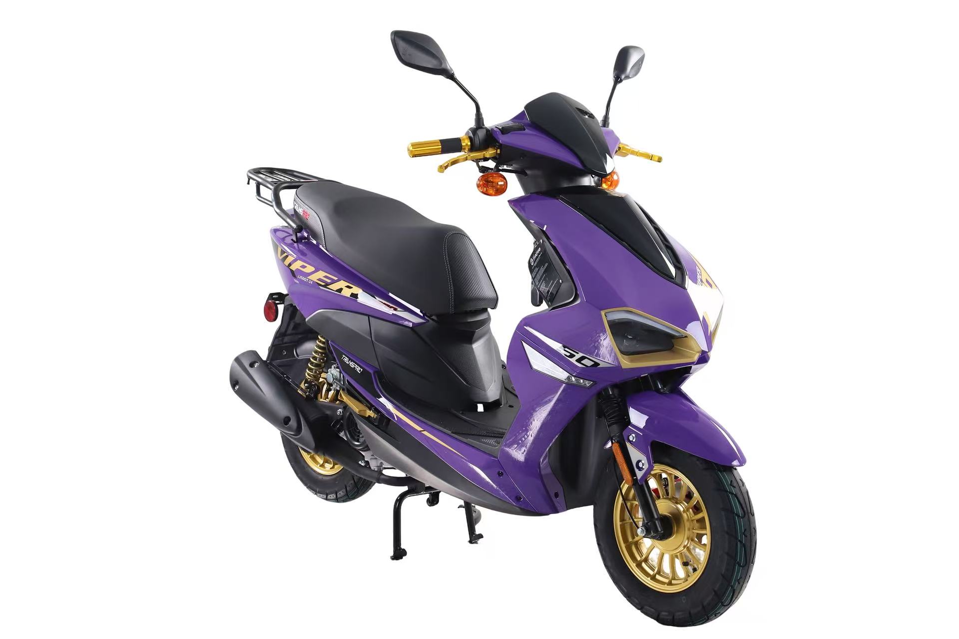 Purple and gold Viper Pro 50cc